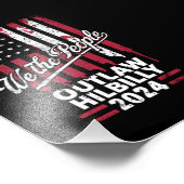 Trump Vance 2024 Donald Trump verbiedt Hillbilly Foto Afdruk (Hoek)