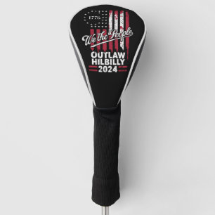 Trump Vance 2024 Donald Trump Vogelvrij Hillbilly  Golfheadcover