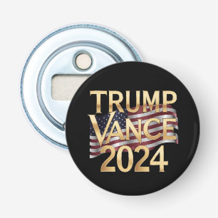 Trump Vance 2024: een gedurfde visie voor Amerika Button Flesopener