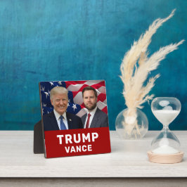 Trump Vance 2024 Fotoplaat