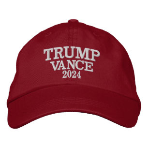 TRUMP VANCE 2024 Geborduurd Pet