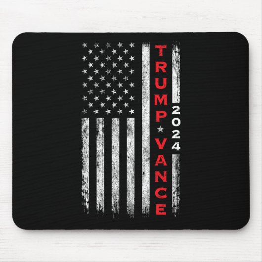 Trump Vance 2024  gedempt Muismat (Voorkant)