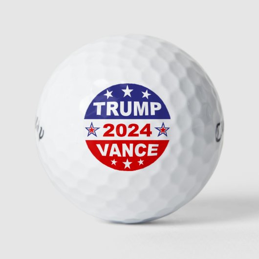 TRUMP VANCE 2024 GOLFBALLEN (Voorkant)
