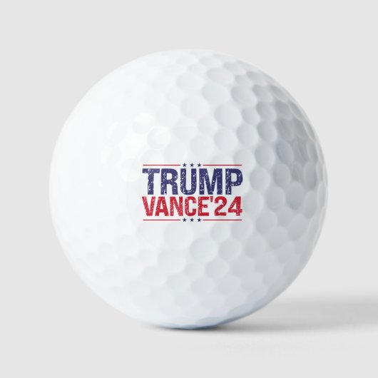 Trump Vance 2024 Golfballen (Voorkant)