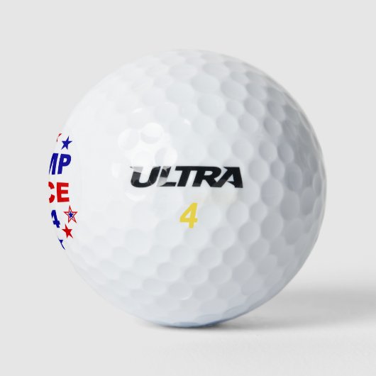 Trump Vance 2024 Golfballen (Logo)