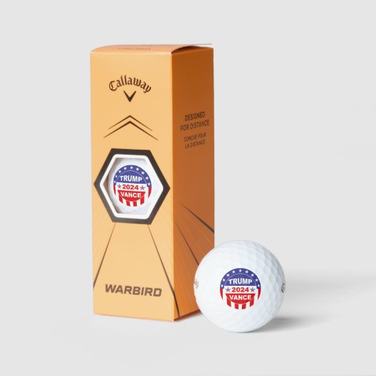 TRUMP VANCE 2024 GOLFBALLEN (Verpakking)