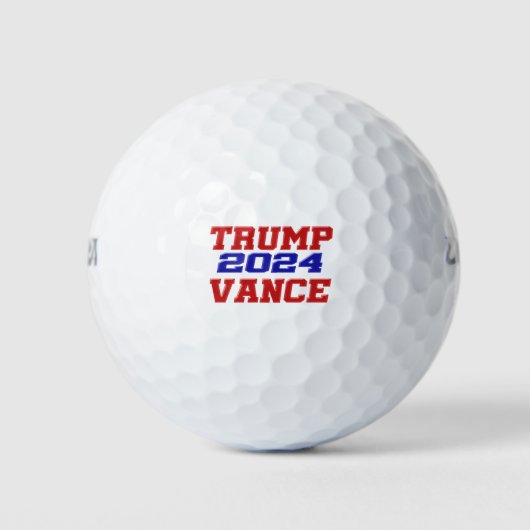 Trump Vance 2024 Golfballen (Voorkant)