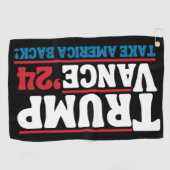 Trump Vance 2024 Golfhanddoek (Horizontaal)