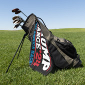 Trump Vance 2024 Golfhanddoek (Groen)
