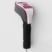 Trump Vance 2024 Golfheadcover (Schuin)