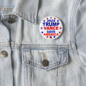 Trump Vance 2024 heeft Amerika gered Ronde Button 5,7 Cm (In situ)