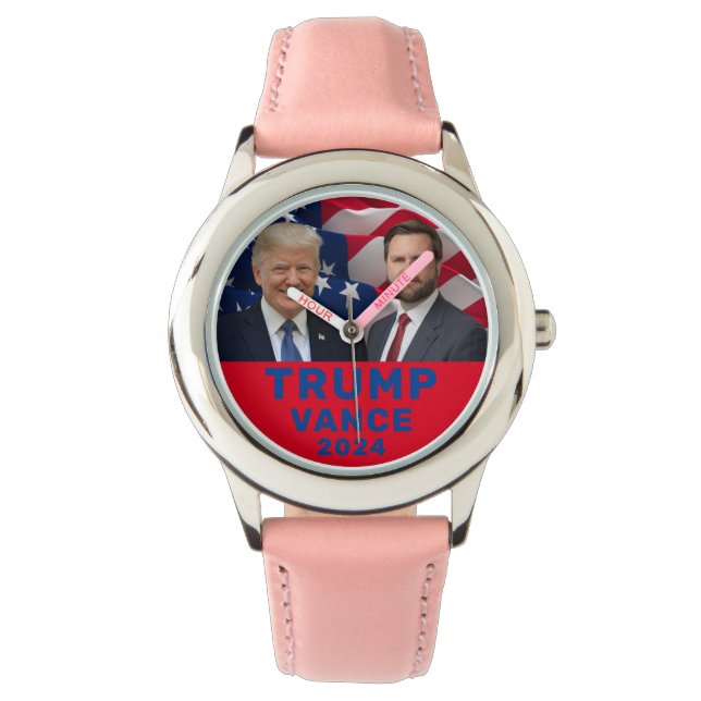Trump Vance 2024 Horloge (Voorkant)