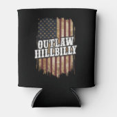 Trump Vance 2024 J.D. Vance Outlaw Hillbilly Blikjeskoeler (Voorkant)