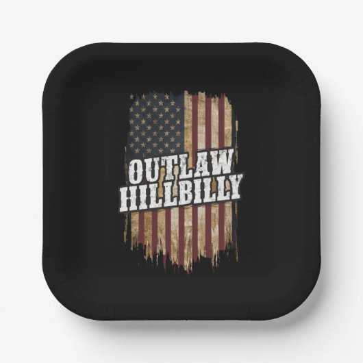 Trump Vance 2024 J.D. Vance Outlaw Hillbilly Papieren Bordje (Voorkant)