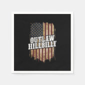 Trump Vance 2024 J.D. Vance Outlaw Hillbilly Servet (Voorkant)