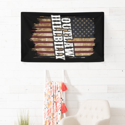 Trump Vance 2024 J.D. Vance Outlaw Hillbilly Spandoek (Insitu)