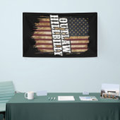 Trump Vance 2024 J.D. Vance Outlaw Hillbilly Spandoek (Beurs)
