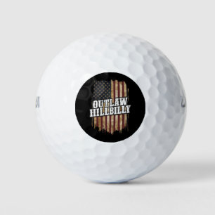 Trump Vance 2024 J.D. Vance Vrijbuiter Hillbilly  Golfballen