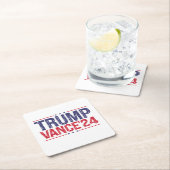 Trump Vance 2024 Kartonnen Onderzetters (Insitu)