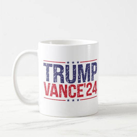 Trump Vance 2024 Koffiemok (Links)
