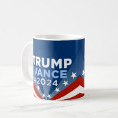 Trump Vance 2024 Koffiemok (Voorkant links)