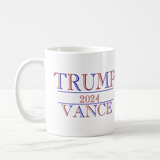 Trump Vance 2024 Koffiemok (Links)