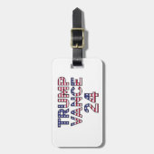 Trump Vance 2024 Logo Bagagelabel (Voorkant verticaal)