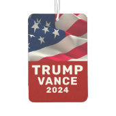 Trump Vance 2024 Luchtverfrisser (Achterkant)