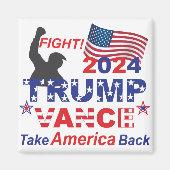 TRUMP VANCE 2024 MAGNEET (Voorkant)