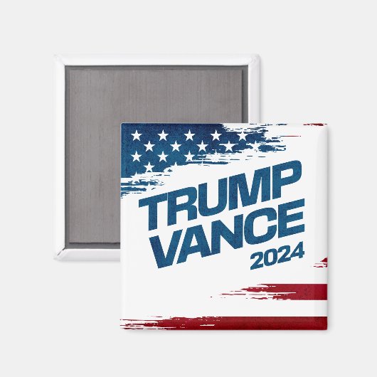 Trump Vance 2024 Magneet (Voorkant / Achterkant)
