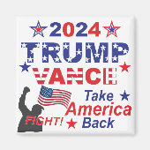 TRUMP VANCE 2024 MAGNEET (Voorkant)