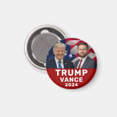 Trump Vance 2024 Magneet (Voorkant / Achterkant)