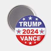 TRUMP VANCE 2024 MAGNEET (Voorkant / Achterkant)