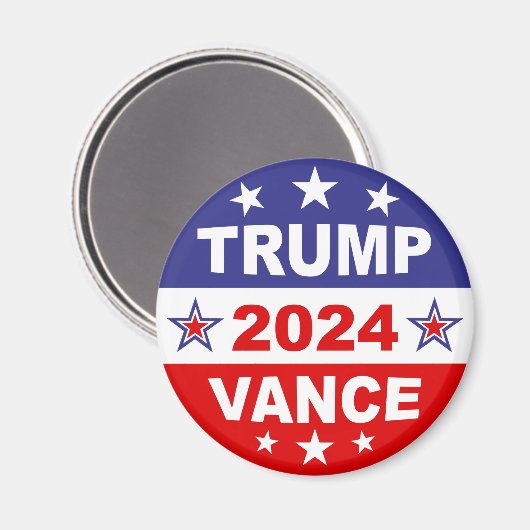 TRUMP VANCE 2024 MAGNEET (Voorkant / Achterkant)