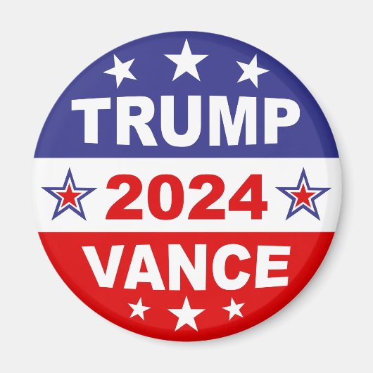 TRUMP VANCE 2024 MAGNEET (Voorkant)