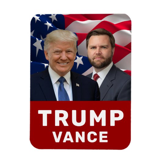 Trump Vance 2024 Magneet (Verticaal)