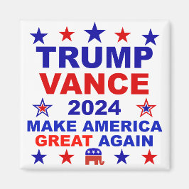 Trump Vance 2024 Magneet