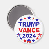 Trump Vance 2024 Magneet (Voorkant / Achterkant)