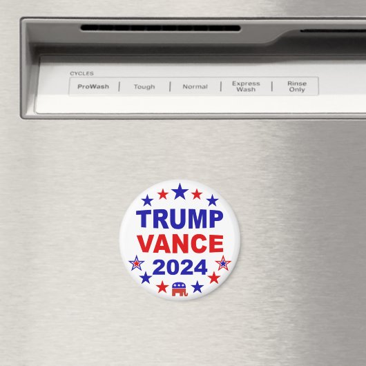Trump Vance 2024 Magneet (Insitu (Vaatwasser))