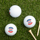 Trump Vance 2024 maken Amerika weer groot Golfballen (Insitu Gras)
