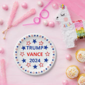 Trump, Vance 2024 Papier Bord (Feest)