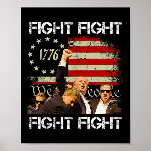 Trump Vance 2024 Poster (Voorkant)