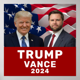 Trump Vance 2024 Poster