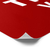 Trump Vance 2024 Poster (Hoek)