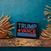 Trump Vance 2024 President 47 USA Oud Fotoplaat (Zijkant)