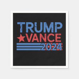Trump Vance 2024 President 47 USA Vintage Servet