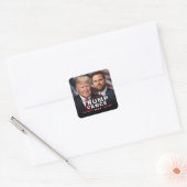 Trump Vance 2024 President VP Campaign Vierkante Sticker (Envelop)