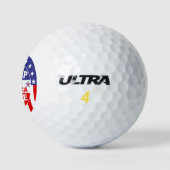 TRUMP VANCE 2024 - RED AMERIKA GOLFBALLEN (Logo)