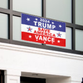 TRUMP VANCE 2024 - RED AMERIKA SPANDOEK (Buitenkant Gebouw)