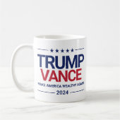 Trump Vance 2024 Republikeinse MAWA Custom Koffiemok (Links)